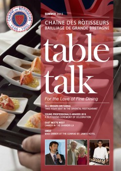 Table talk - summer 2015